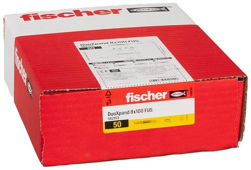 Fischer DuoXpand 8x100 FUS 562153 (50 шт)