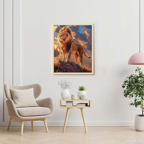 Картина по номерам Молли Король лев 40x50 HR0735