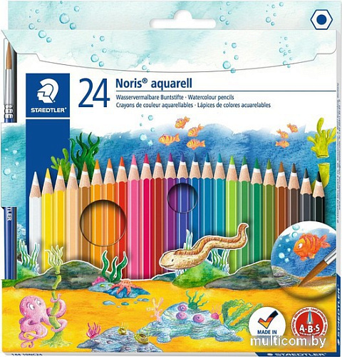 Набор акварельных карандашей Staedtler 144 10NC24 (24 цвета)