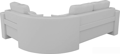 Угловой диван Mebelico Кембридж угловой 108830 (правый, экокожа, белый)