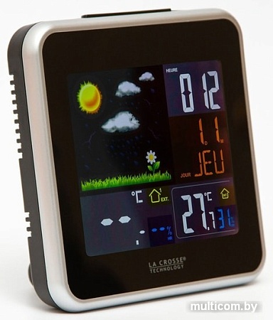 Метеостанция La Crosse WS6821 (черный)