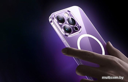 Чехол для телефона Baseus Lucent Magsafe для iPhone 13 Pro Max (прозрачный)