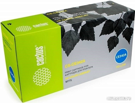 Картридж CACTUS CS-CE342AV (аналог HP 651A)