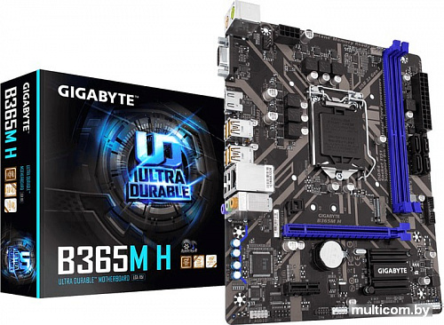 Материнская плата Gigabyte B365M H (rev. 1.0)