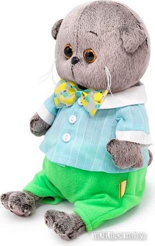 Классическая игрушка BUDI BASA Collection Басик Baby в костюмчике с галстуком-бабочкой BB-128