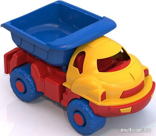 Игрушечный транспорт Нордпласт Самосвал Малыш 061 (красный/синий/желтый)