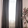 Комплект штор Decoretto Канвас серый КСГ-K111 3.5x2.5 м (графит, 2 шт)