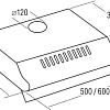 Кухонная вытяжка CATA P 3050 X/L 02096303