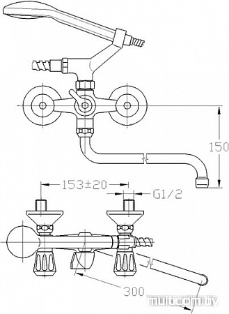 Смеситель Mofem Eurosztar Nova 145-0070-33