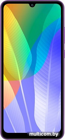 Смартфон Huawei Y6p MED-LX9N 3GB/64GB (мерцающий фиолетовый)