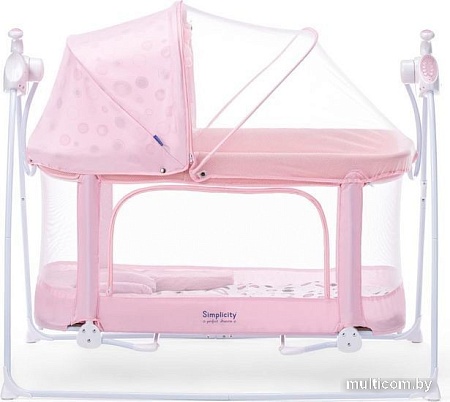 Люлька Simplicity 4030 Auto (розовый)