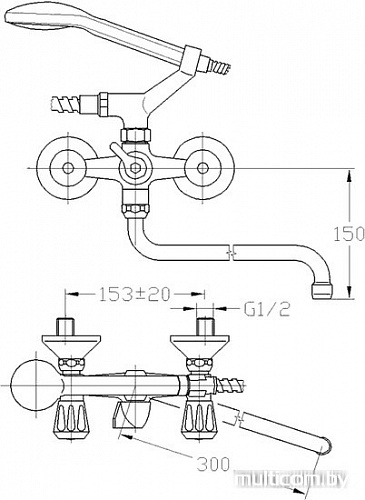 Смеситель Mofem Eurosztar Nova 145-0070-33