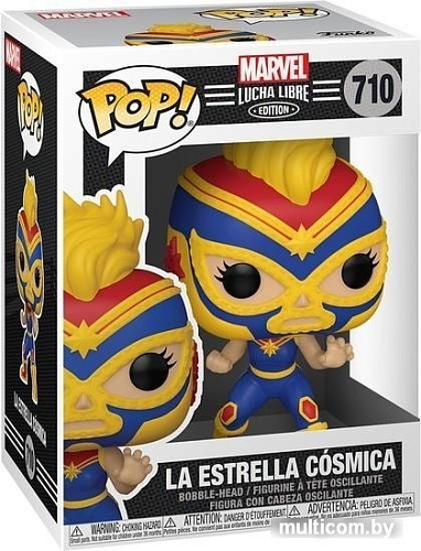 Фигурка Funko Bobble Marvel Luchadores Captain Marvel 53872