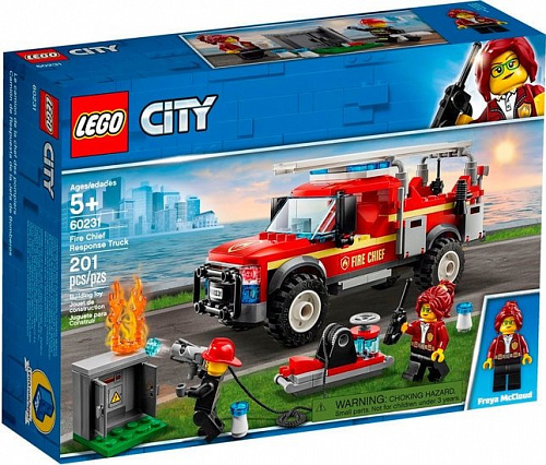 Конструктор LEGO City 60231 Грузовик начальника пожарной охраны