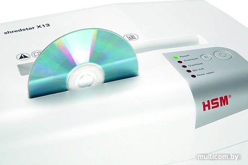 Шредер HSM Shredstar X13 (4.0x37) (белый)