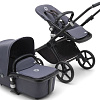 Универсальная коляска Bugaboo Fox Cub (2 в 1, black/stormy blue)