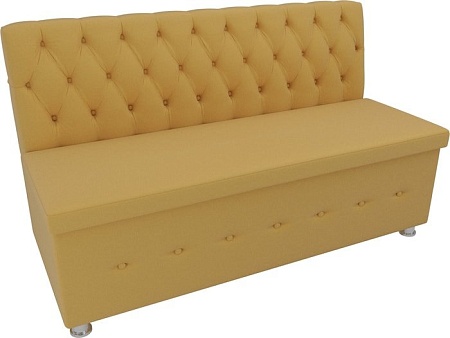 Диван Mebelico Вента (микровельвет, желтый)