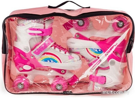 Роликовые коньки Favorit FS-118PNM (р. 34-37)