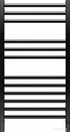 Полотенцесушитель TERMINUS Енисей П12 500x1000 (RAL 9005 черный матовый)