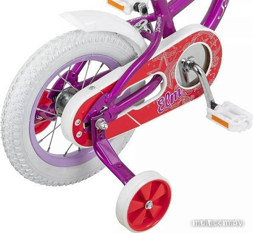Детский велосипед Schwinn Elm 12 2022 S0261RUA (фиолетовый/белый)