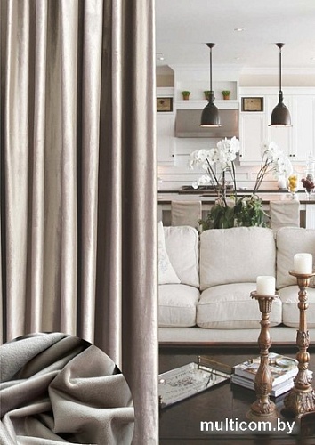 Штора Ника Зварико 7200250 2.0x2.5 м (кофейный 10)