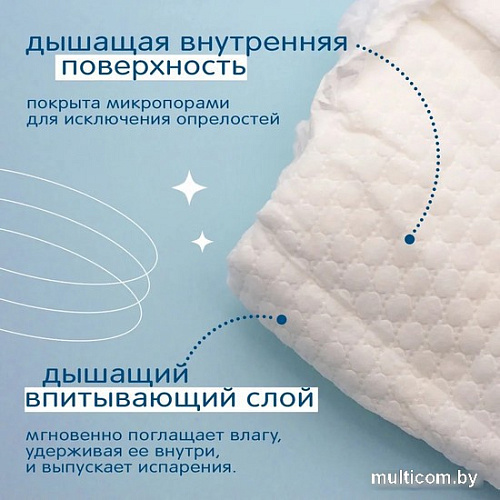 Трусики-подгузники Joonies Marshmallow M 6-11 кг (54 шт)