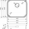 Кухонная мойка Omoikiri Omi 49-U IN