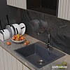 Кухонная мойка Mixline ML-GM15 551921 (антрацитовый)