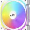 Вентилятор для корпуса PCCooler EF120 ARGB (белый)