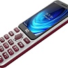 Кнопочный телефон BQ BQ-2833 Slim (бордовый)