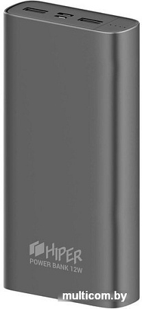 Портативное зарядное устройство Hiper Metal20K (космический серый)