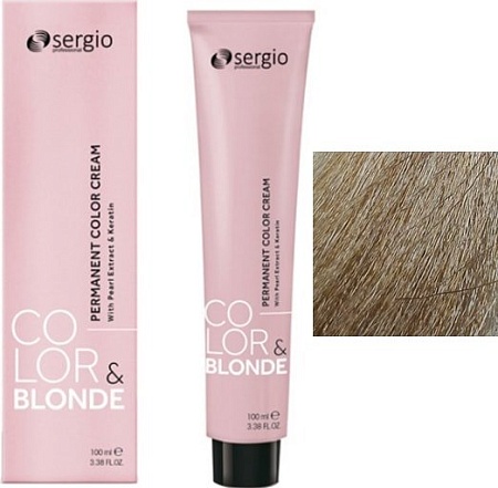 Крем-краска для волос Sergio Professional Color&Blonde 9 светлый блондин