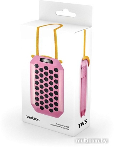 Беспроводная колонка Rombica mysound Pulse (розовый)