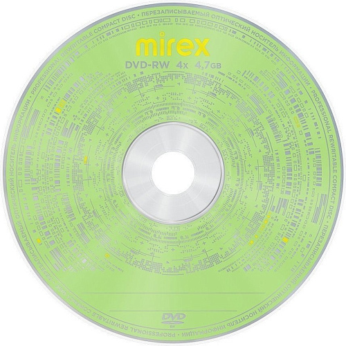 DVD-RW диск Mirex 4.7Gb 4x UL130032A4M (25 шт.)