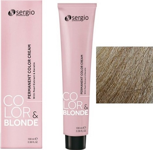 Крем-краска для волос Sergio Professional Color&Blonde 9 светлый блондин