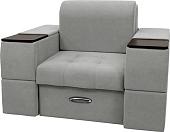 Сириус Лидер-13 НПБ 135x110 (Eva 08 велюр светло-серый)