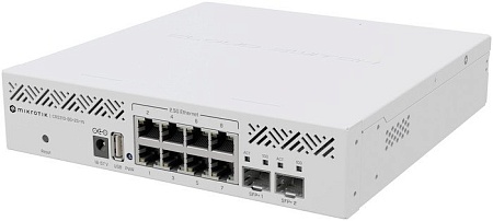 Настраиваемый коммутатор Mikrotik CRS310-8G+2S+IN