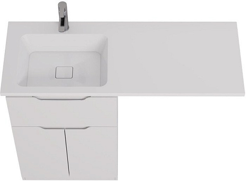 Умывальник Dreja Wing 120 L (чаша слева)