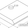 Кухонная вытяжка Jetair Senti WH/F/60 PRF0023843C