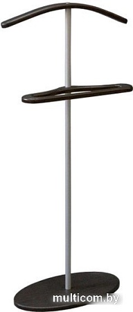 Стойка для одежды Мебелик Костюмная Дэви 3 (металлик/венге)