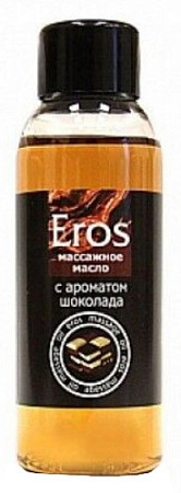 Масло для массажа Биоритм Eros c ароматом шоколада 13007 (50 мл)
