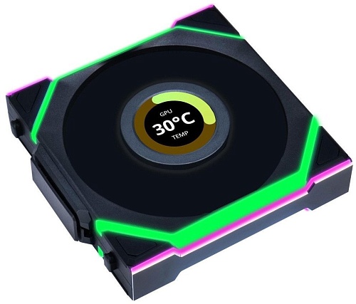 Вентилятор для корпуса Lian Li Uni Fan SL 120 Wireless LCD G99.12RSLLCD1W1B.R0