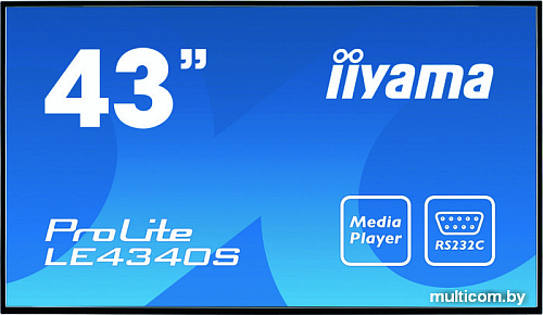 Информационная панель Iiyama ProLite LE4340S-B1