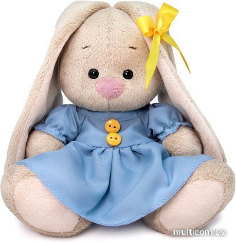 Классическая игрушка BUDI BASA Collection Зайка Ми в голубом платье SidX-509 (15 см)