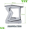 Геймерский стол VMM Game Jetx Light Black SF-1WBK