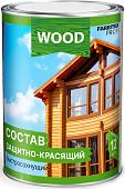 Пропитка Farbitex Profi Wood Состав защитно-красящий быстросохнущий 0.75 л (бесцветный)