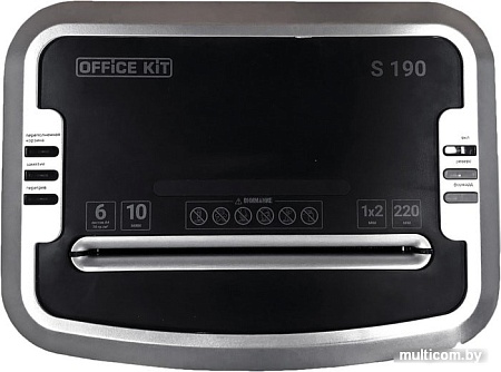 Шредер Office-Kit S190 (1x2)