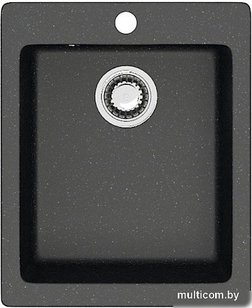Кухонная мойка Berge BR-4200 + Like F8005022 (черный)
