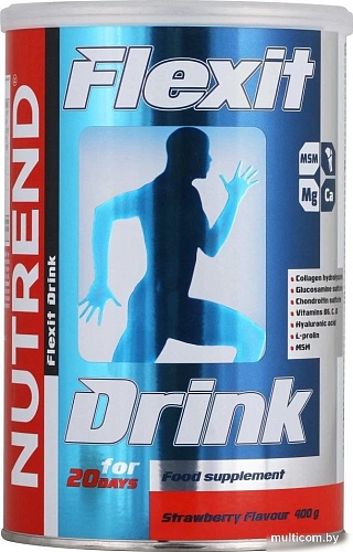 Комплекс Nutrend Flexit Drink (400 г, клубника)