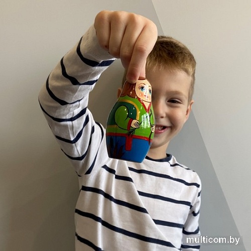Развивающая игра Брестская Матрешка Робин Гуд (набор 5 шт)